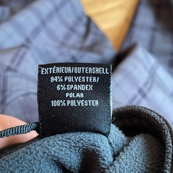 Vuarnet Long Plaid Funnel Neck Fall Coat - Picture 10 of 10